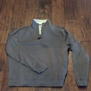 Gray G.Mac 1/4 zip golf pullover